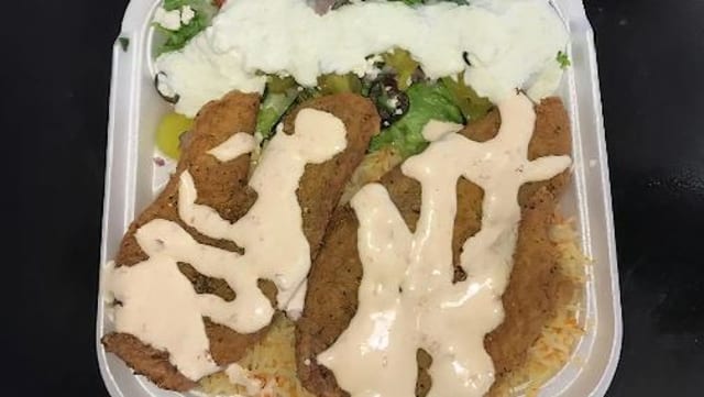 Fried curry Tilapia Fish Plate.