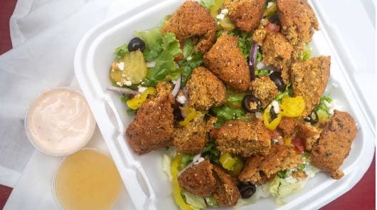 Falafel Salad.